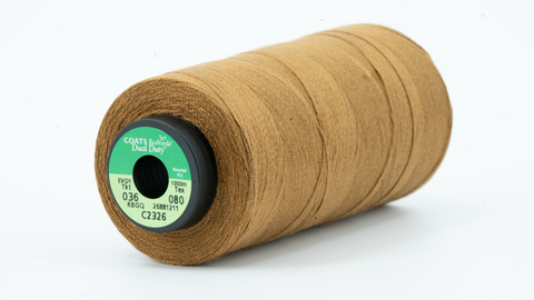 COATS sewing yarn TOBACCO