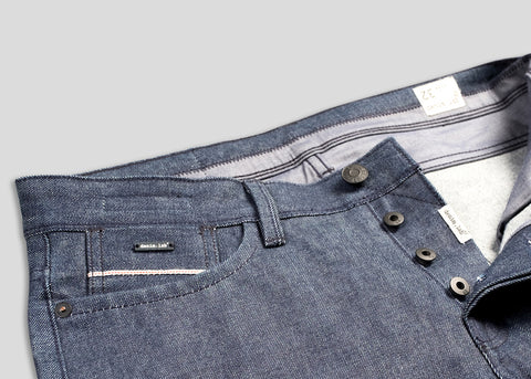 denimlab jeans regular-selvage denim stroker383-DRY-05