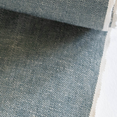 denimlab - selvagelab - deadstock selvedge green color denim fabric