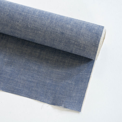 denimlab - selvagelab - deadstock selvedge blue color denim fabric