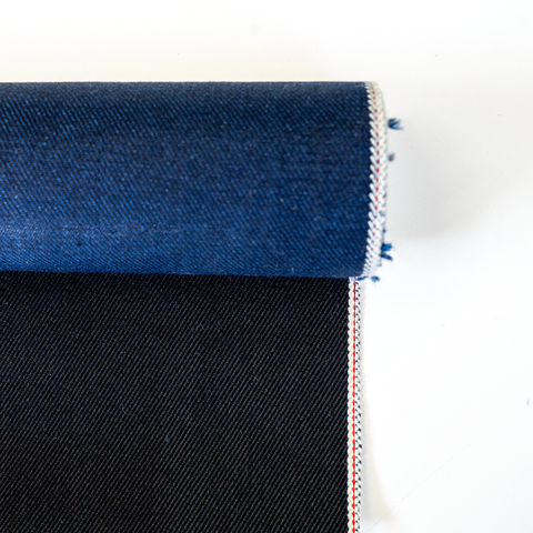 selvage.lab a curated fabrics collection from the denim.lab company, that offers japanse premium deadstock selvedge denim fabrics.