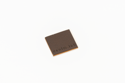 denim trims jeans label leatherpatch denimlab
