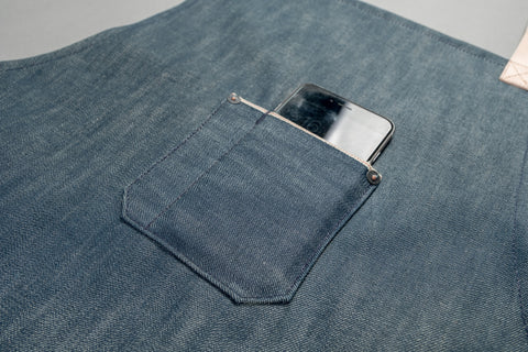 Denim.lab selvage denim apron