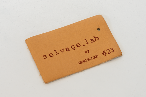 P3 -selvage.lab leather patch