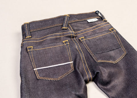 denimlab, minilab, kids denim, premium kid denim, kids selvage denim , kids selvedge denim, kids selvage jeans , kids selvedge jeans, kids dry denim, kids raw denim, kids jeans, japanese denim for kids