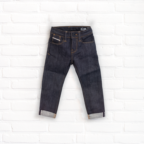 denimlab, minilab, kids denim, premium kid denim, kids selvage denim , kids selvedge denim, kids selvage jeans , kids selvedge jeans, kids dry denim, kids raw denim, kids jeans, japanese denim for kids