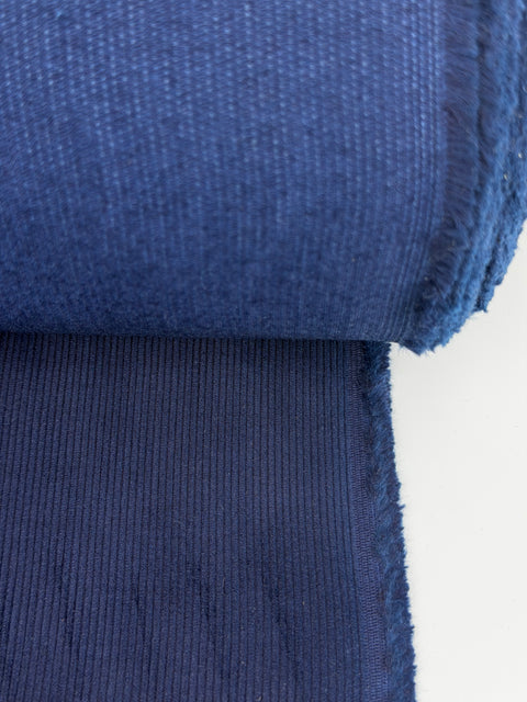 Japanese indigo cord -roll offer 13m