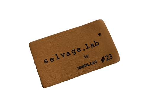 P3 -selvage.lab leather patch