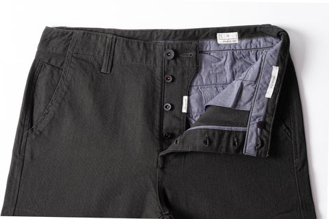 chino - loose tapered  - army selvage