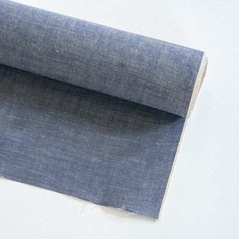 denimlab - selvagelab - deadstock selvedge blue color denim fabric 