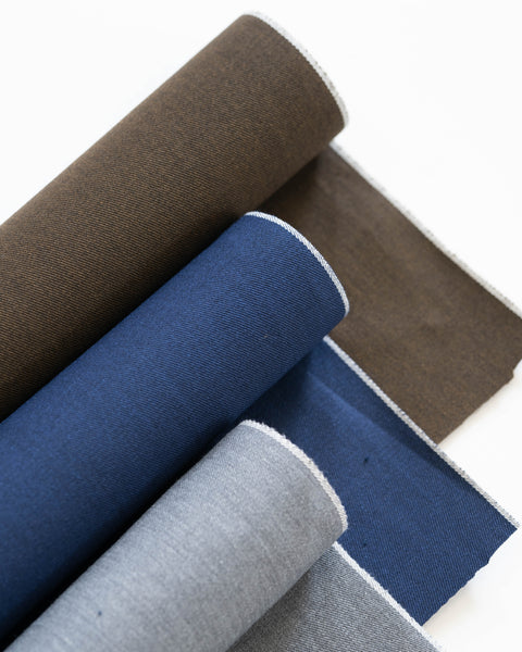 denimlab - selvagelab - deadstock selvedge indigo denim fabric 