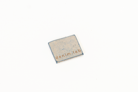 denim trims jeans label leatherpatch denimlab