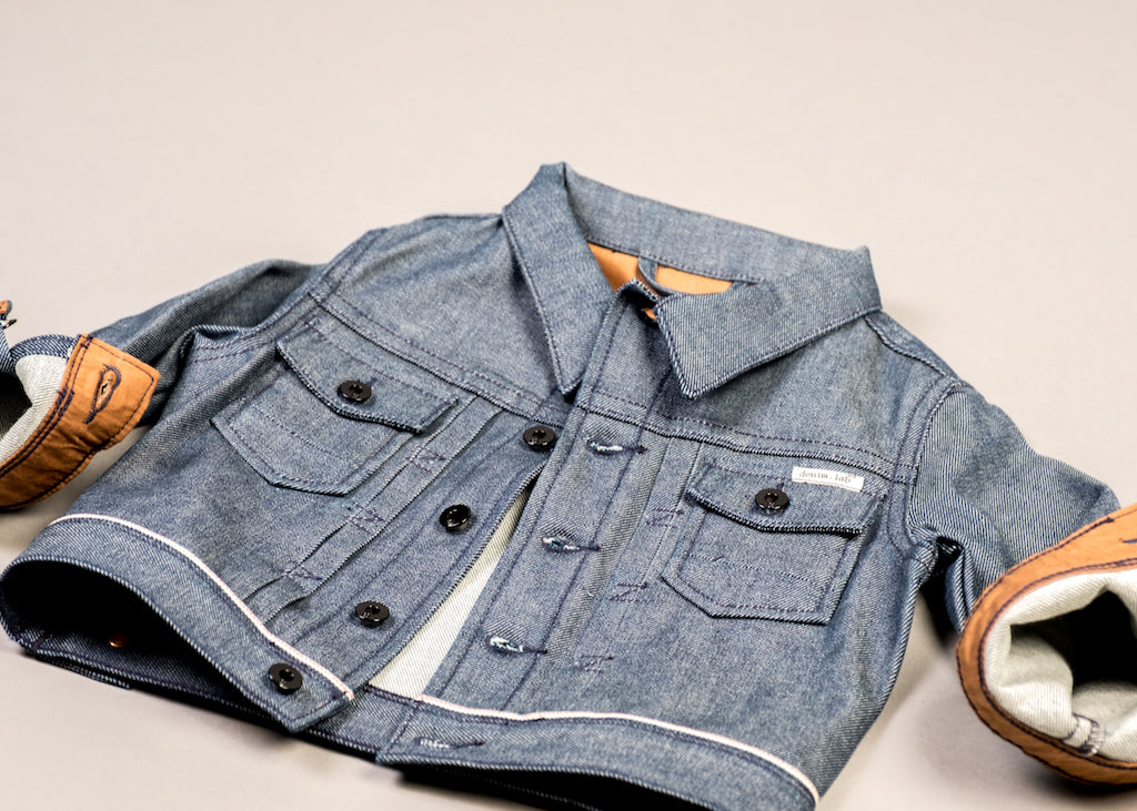 denimlab, minilab, kids denim, premium kid denim, kids selvage denim , kids selvedge denim, kids selvage jeans , kids selvedge jeans, kids dry denim, kids raw denim, kids jeans, japanese denim for kids